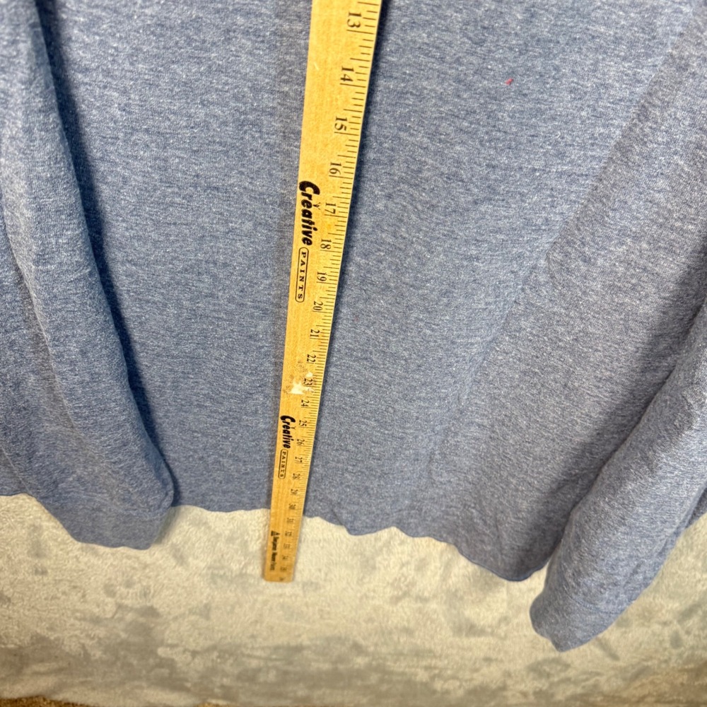 L.L. Bean River Driver Shirt Men XXL Blue L/S Henley Wool Blend Two-Layer Basic - Picture 7 of 7